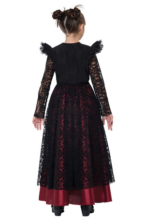 Gothic Lace Vampire Child Costume