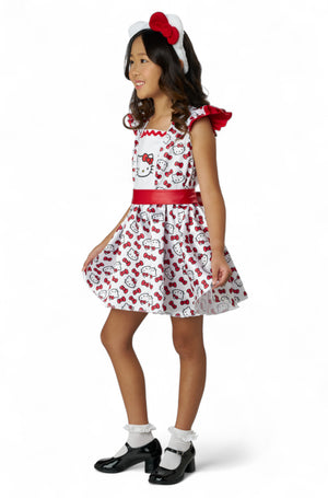 Hello Kitty Party Pop Dress Child Costume