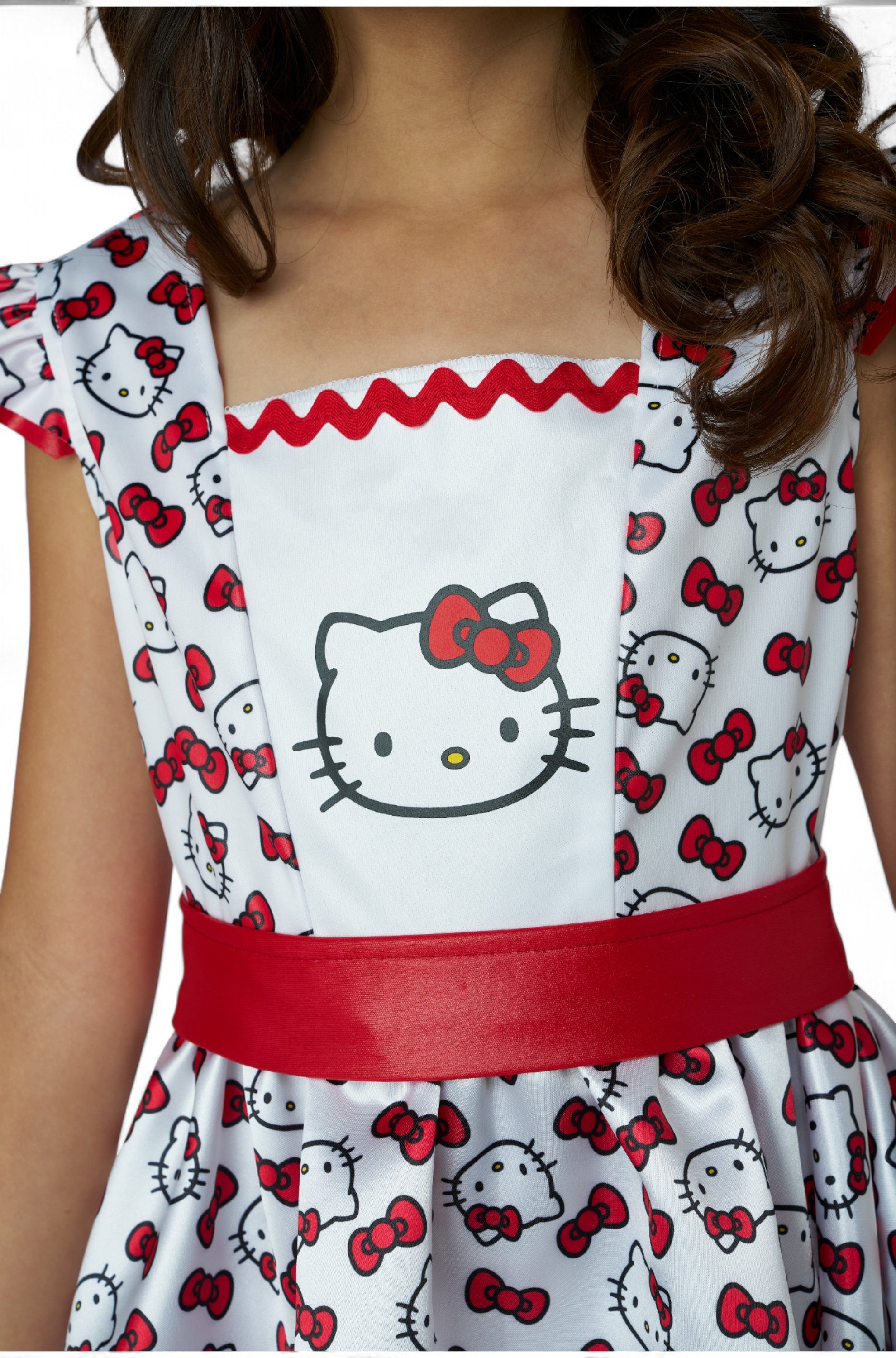 Hello Kitty Party Pop Dress Child Costume Large Hello Kitty Party Pop Dress Child Costume Large