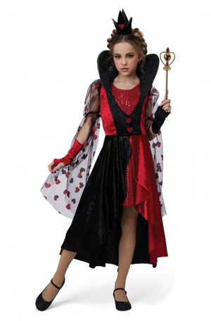 Queen of the Dark Hearts Child Costume