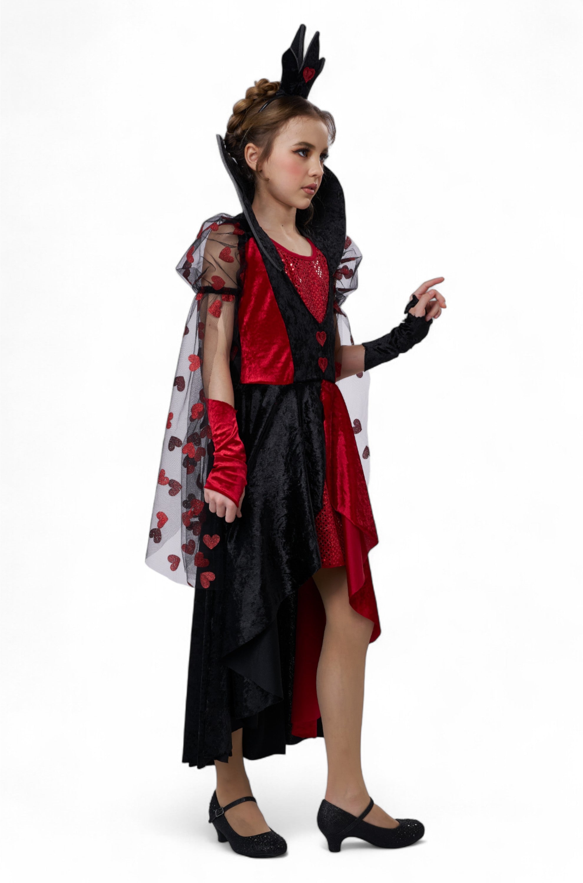 Queen of the Dark Hearts Child Costume