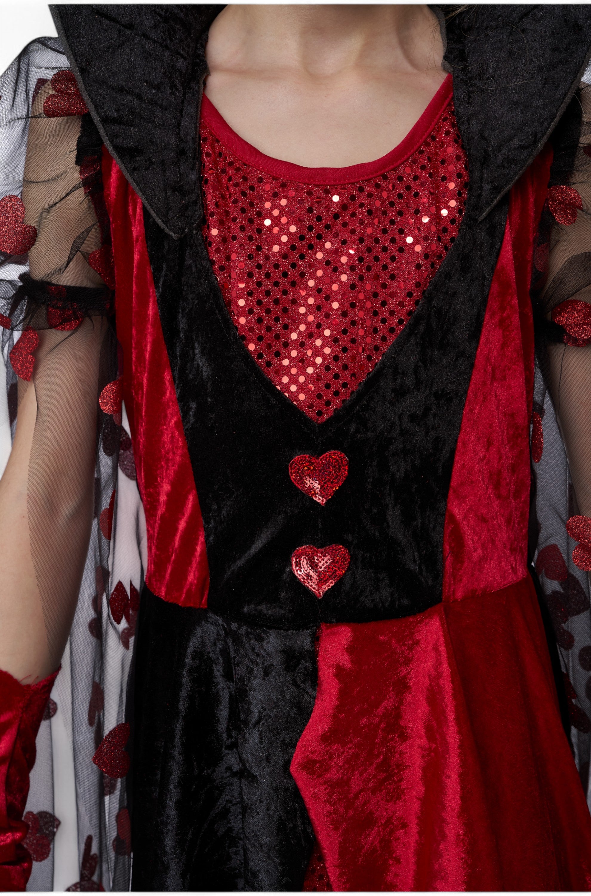 Queen of the Dark Hearts Child Costume