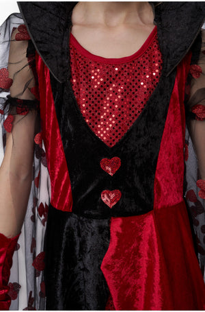 Queen of the Dark Hearts Child Costume