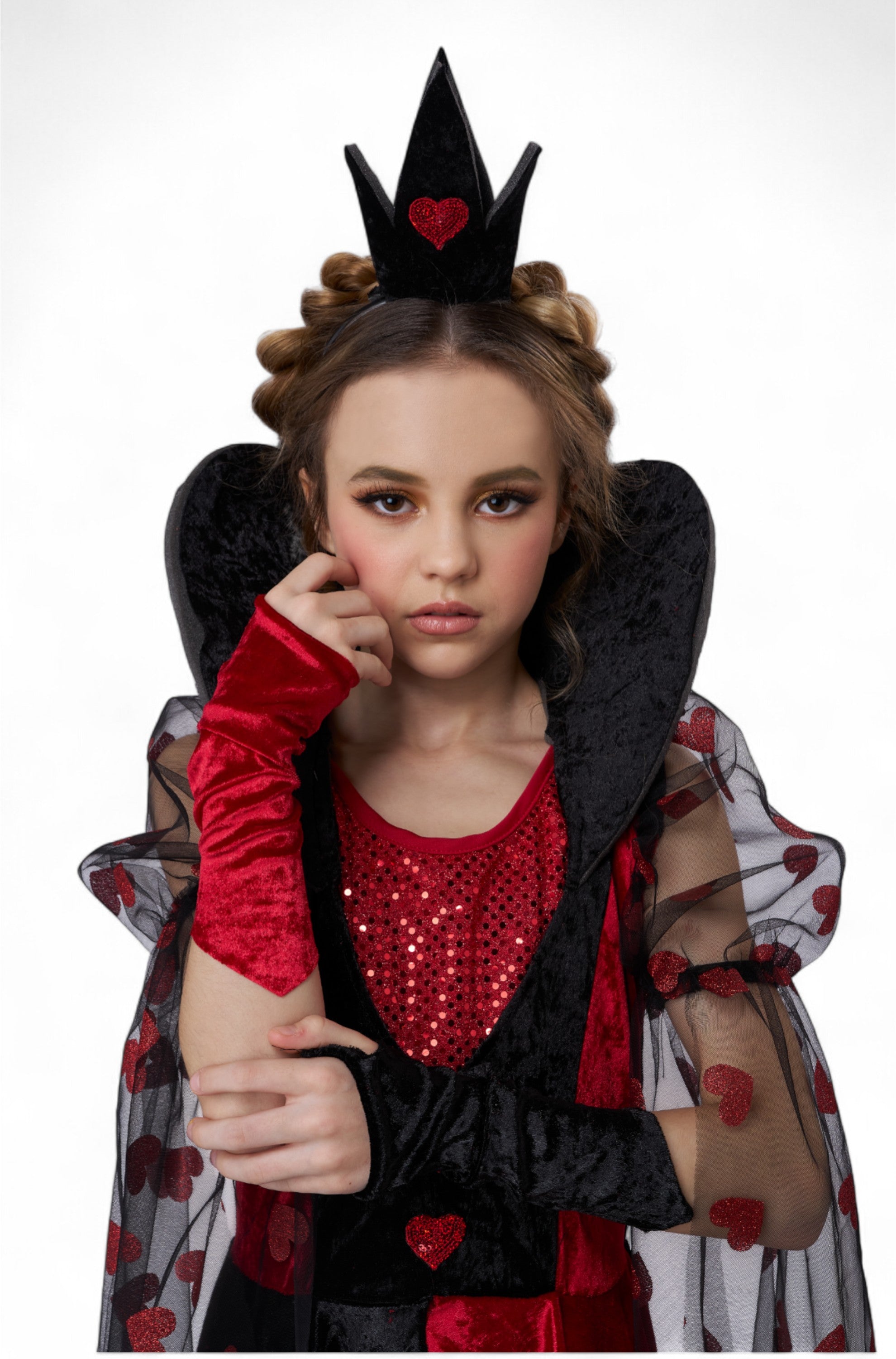 Queen of the Dark Hearts Child Costume