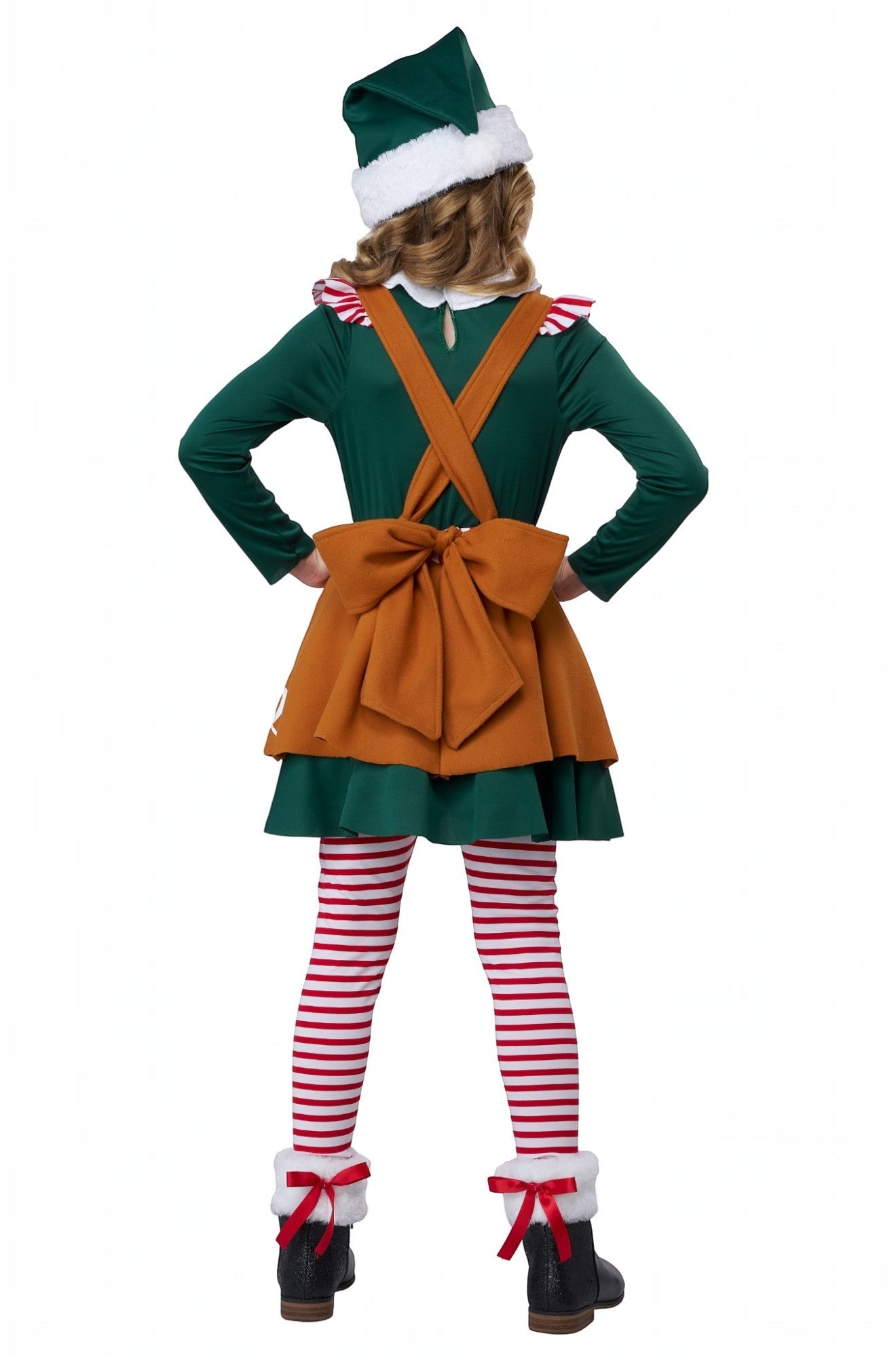 Gingerbread Elf Child Costume