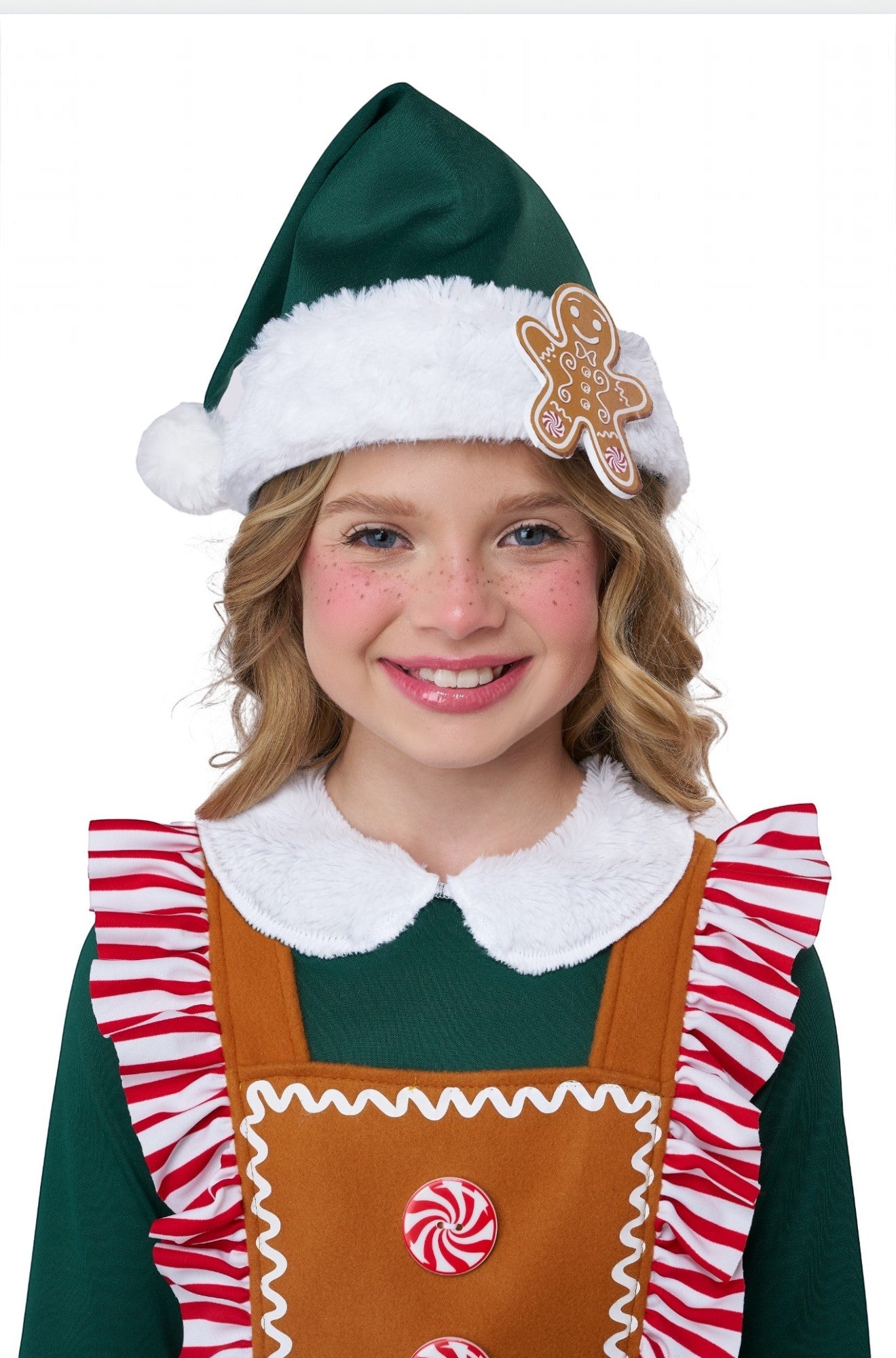 Gingerbread Elf Child Costume
