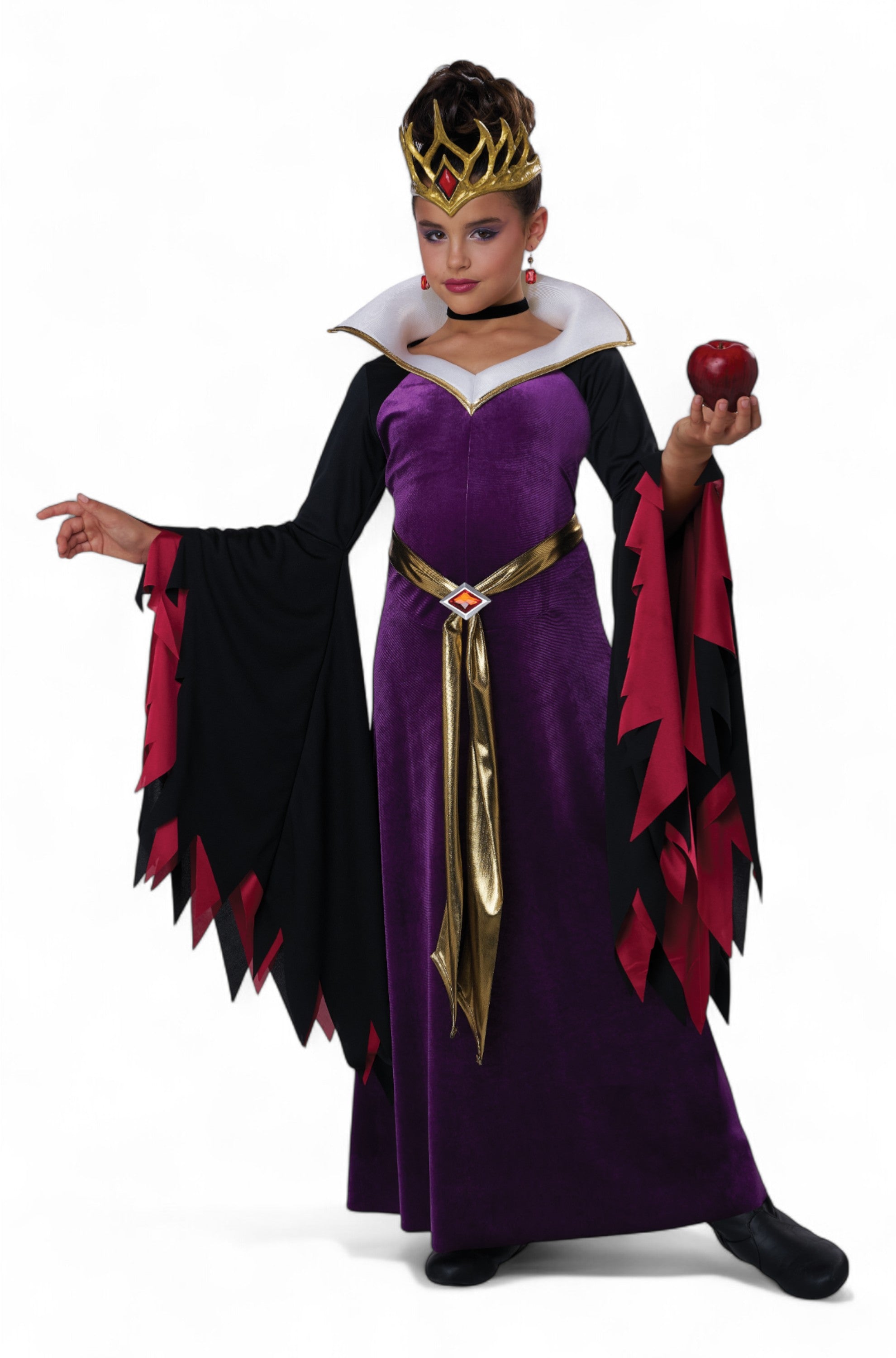 Evil Queen Cosplay Dress Child Costume