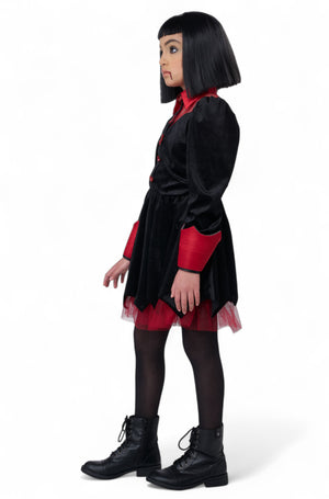 Gothic Vampiress Dress Child Costume