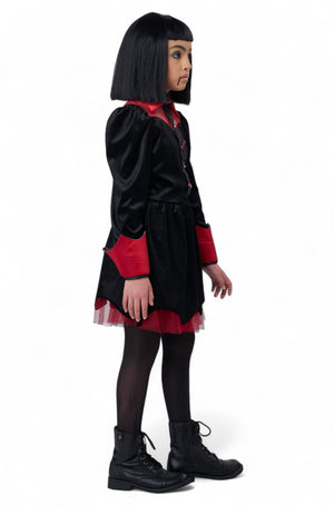 Gothic Vampiress Dress Child Costume