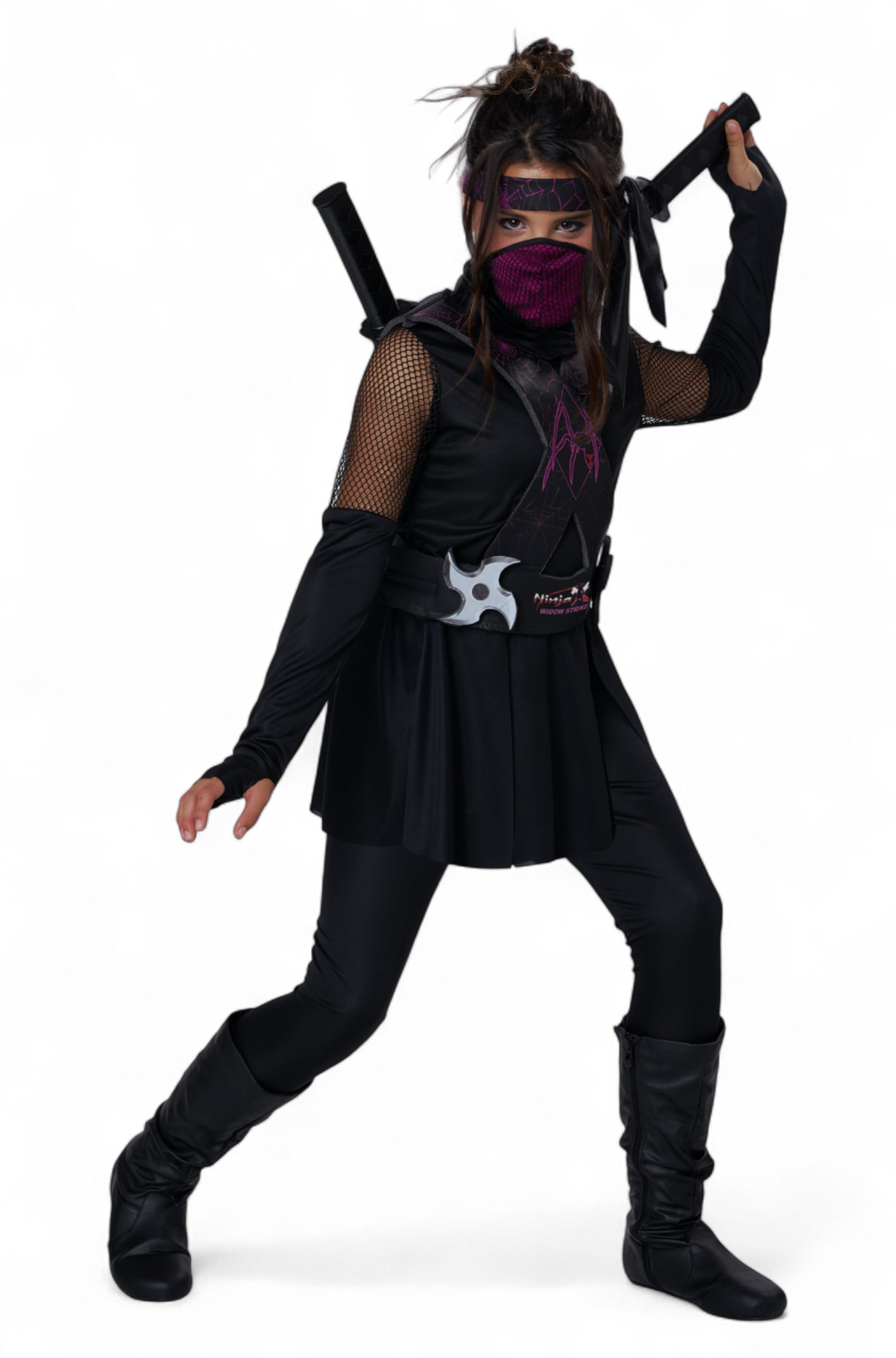 Ninja-X Widow Strike Child Costume