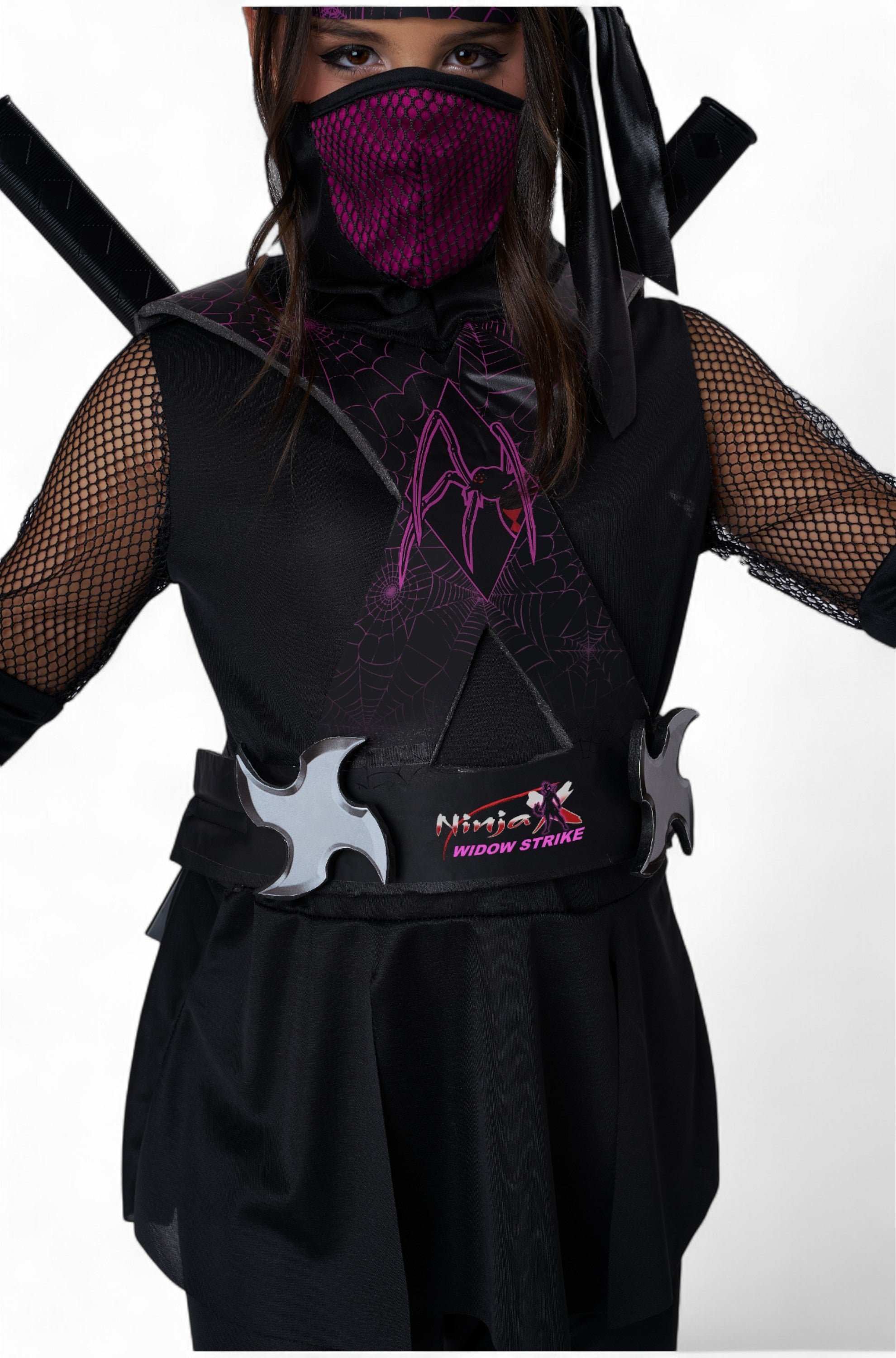 Ninja-X Widow Strike Child Costume