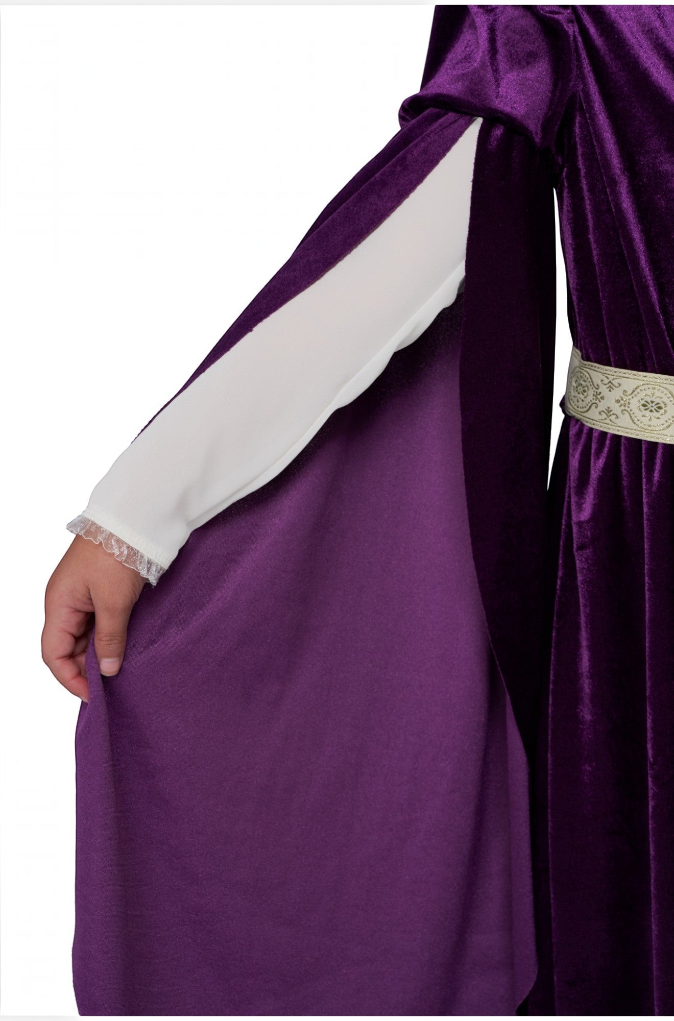 Elven Renaissance Princess Child Costume (Purple)