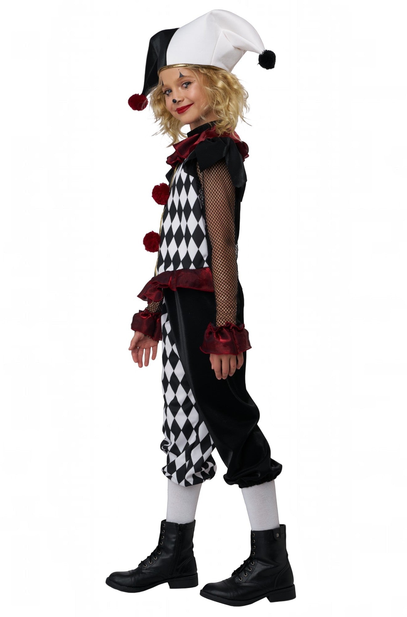 Mischieveous Jester Child Costume