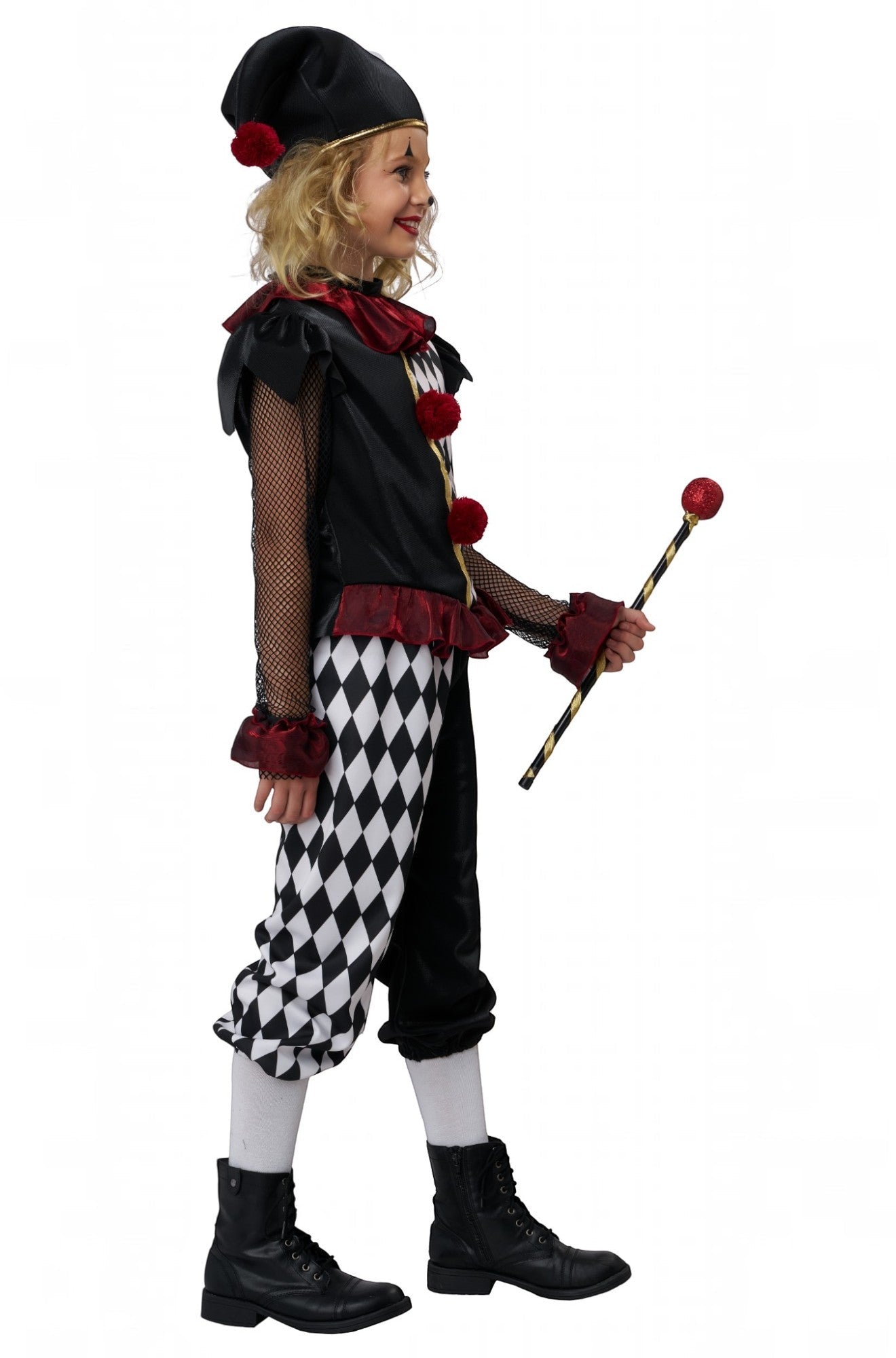 Mischieveous Jester Child Costume