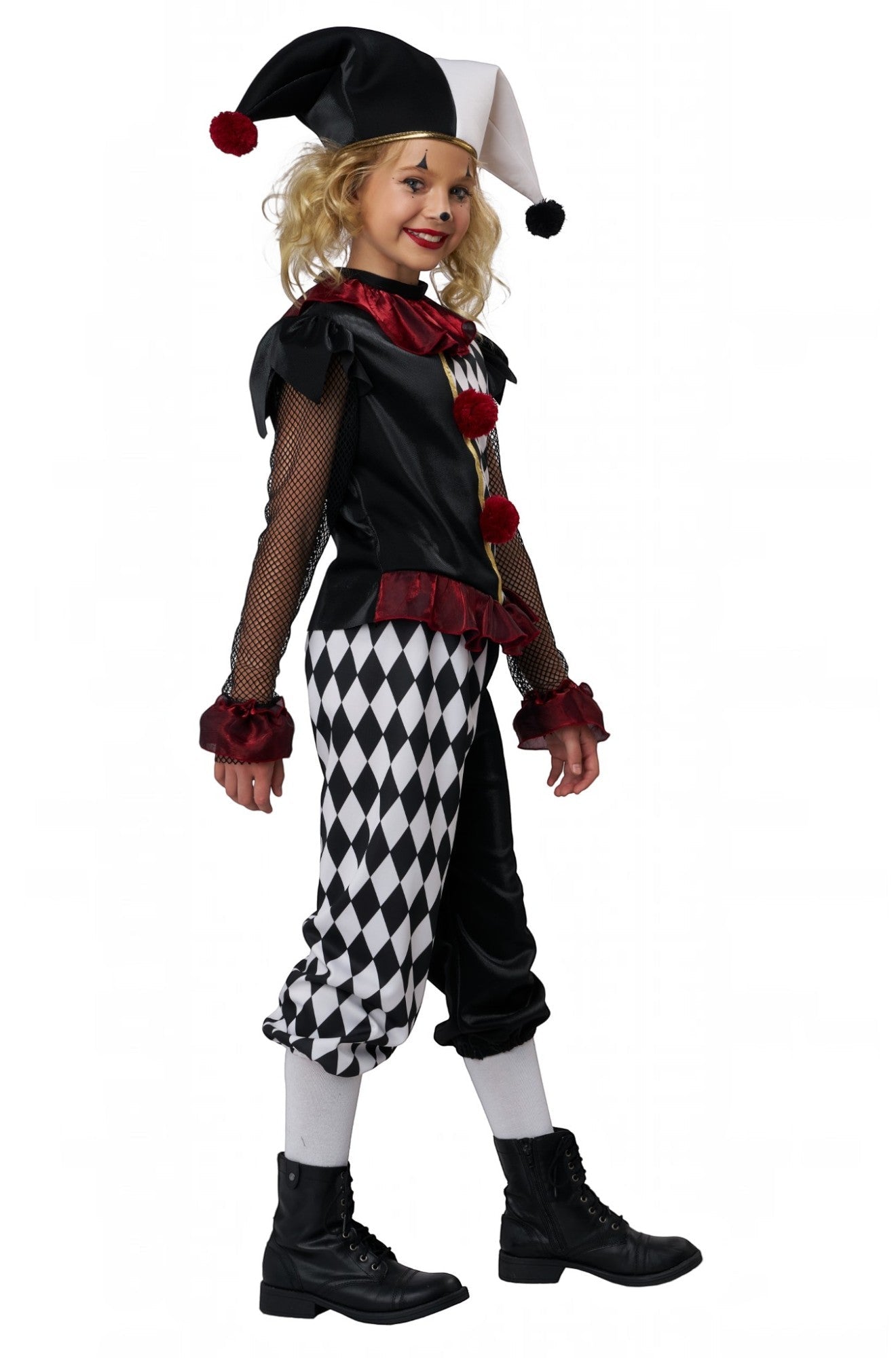 Mischieveous Jester Child Costume