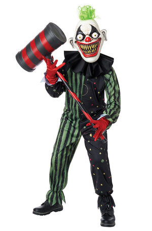 Crazy Eyed Clown Child Costume
