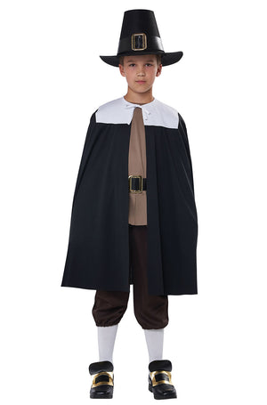 Mayflower Pilgrim Boy Child Costume