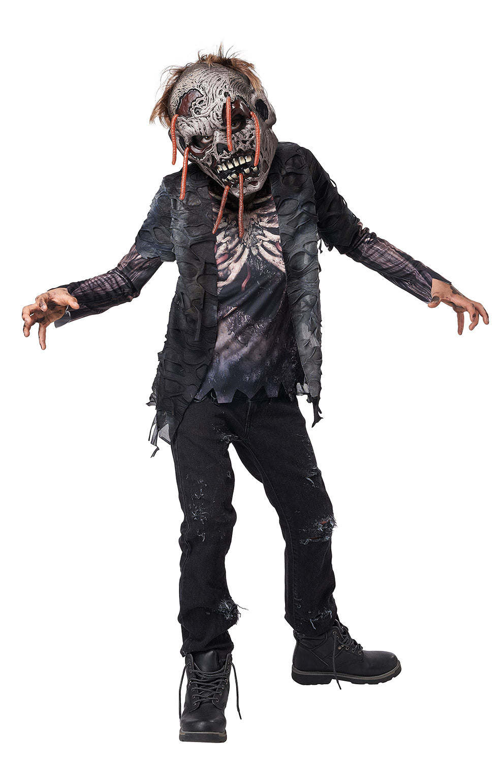 Zombie with Worms Child Costume – Pure Costumes