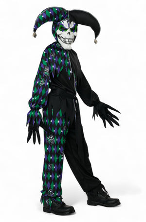 Deadly Jester Child Costume