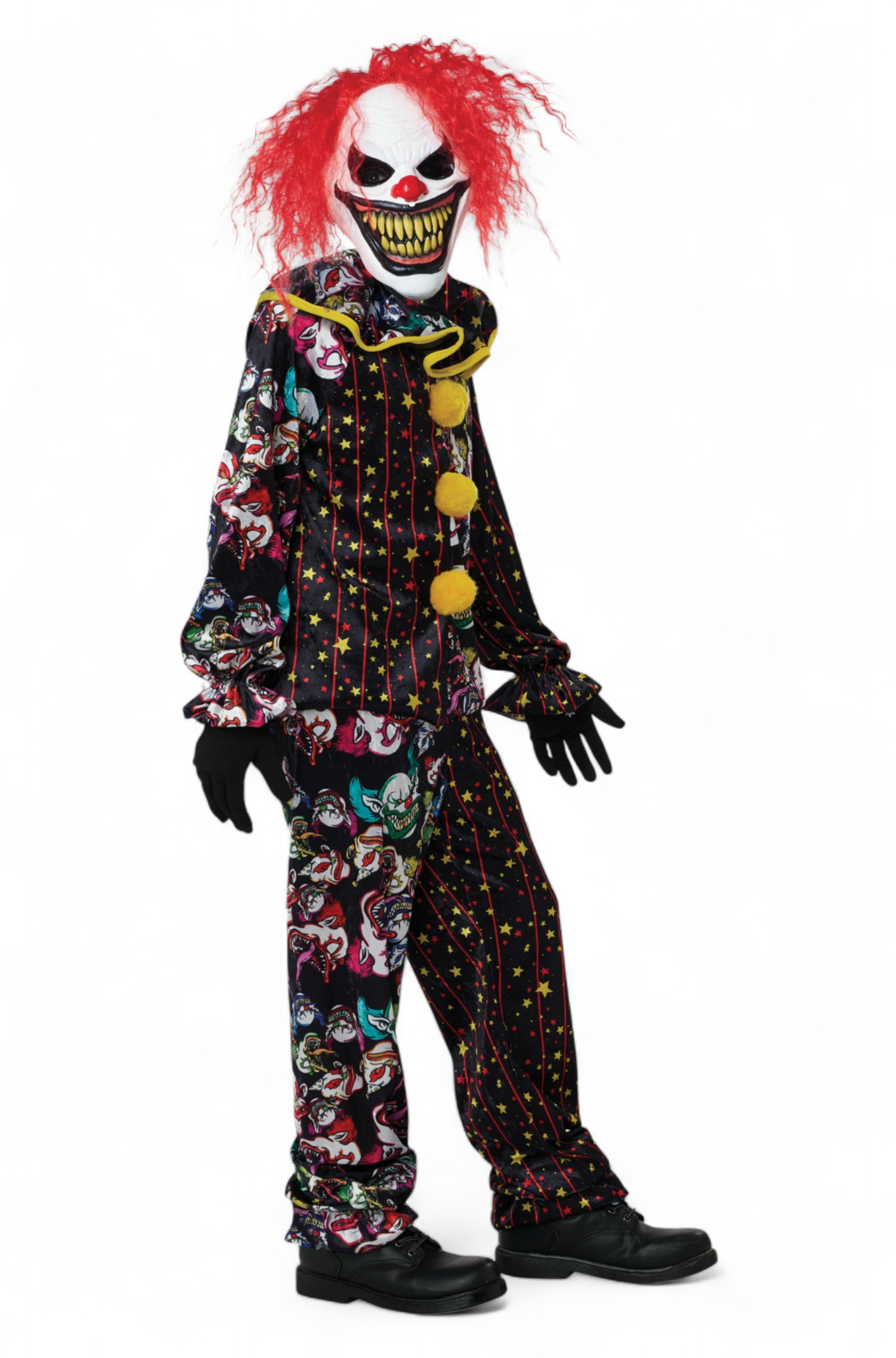 Killer Smile Clown Child Costume