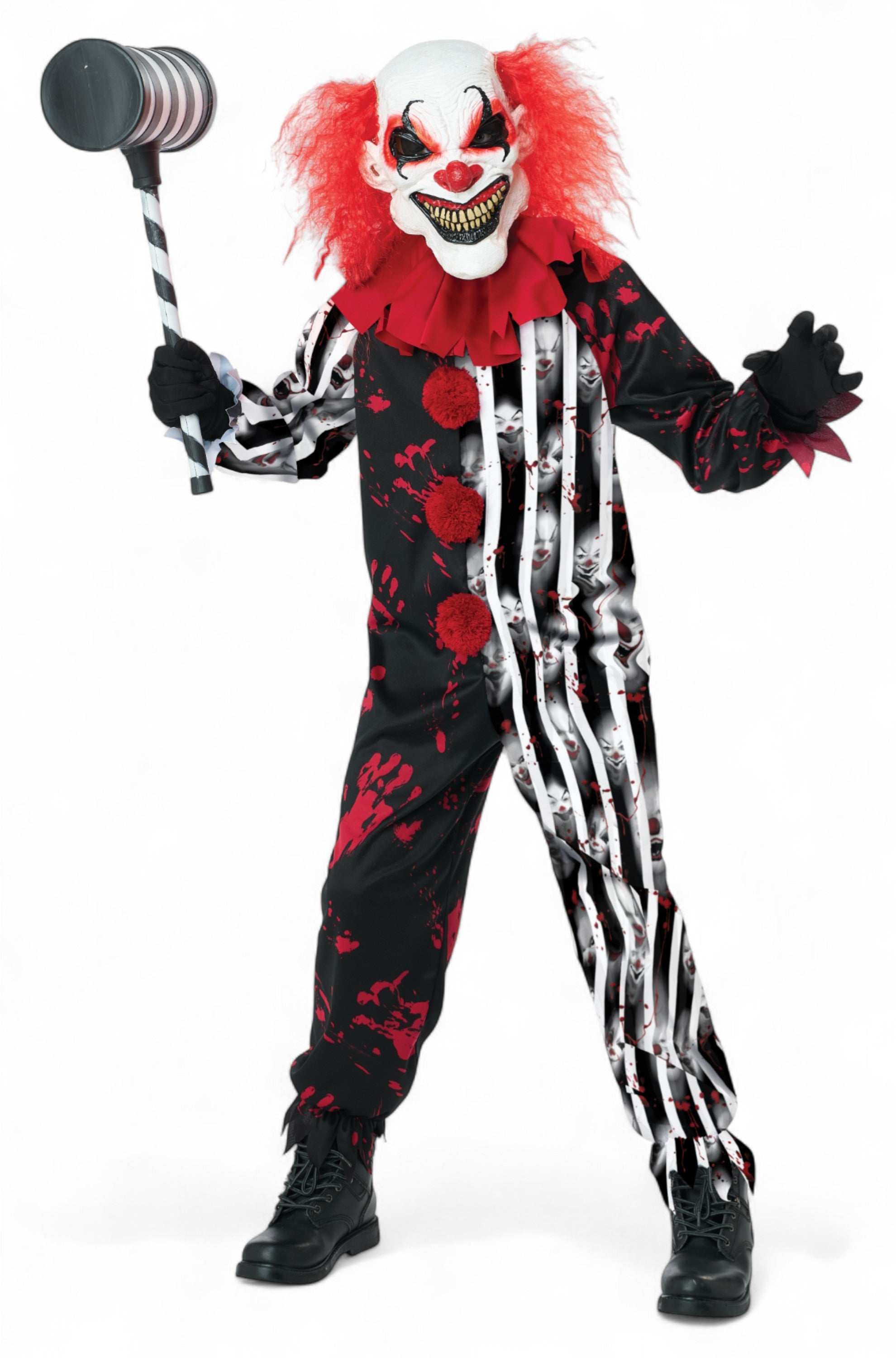 Maniac Clown Child Costume