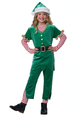 Joyful Elf Child Costume