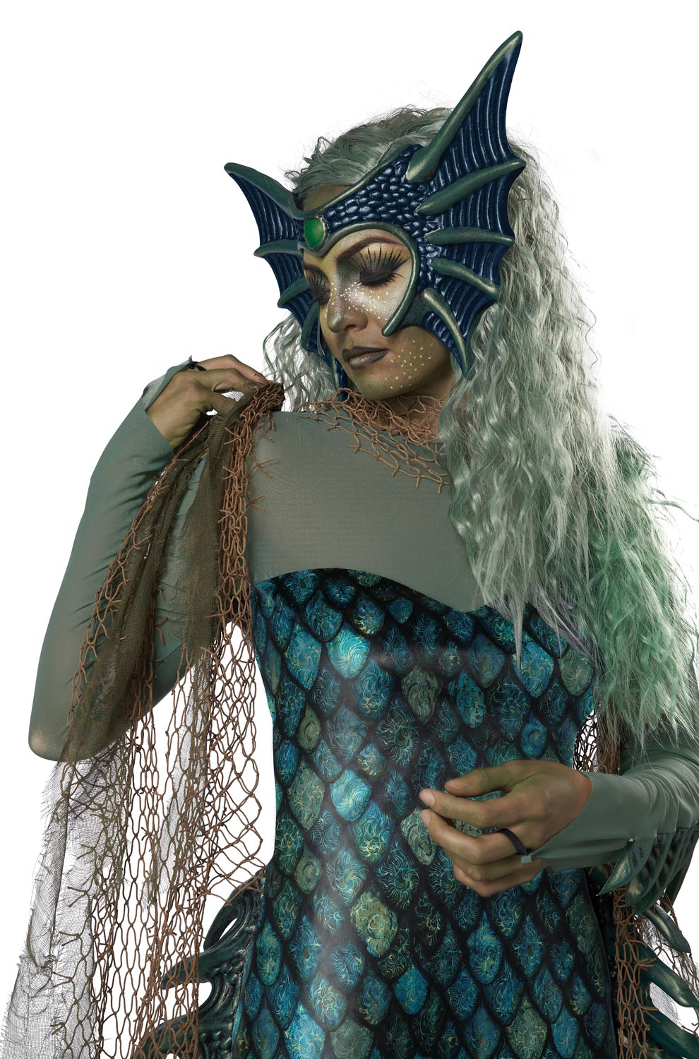 Dark Sea Siren Adult Costume