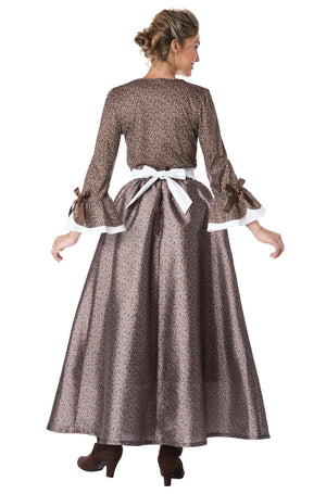 American Colonial Dress Adult Costume