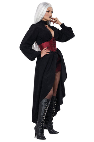 Vampire Corset Coat Adult Costume