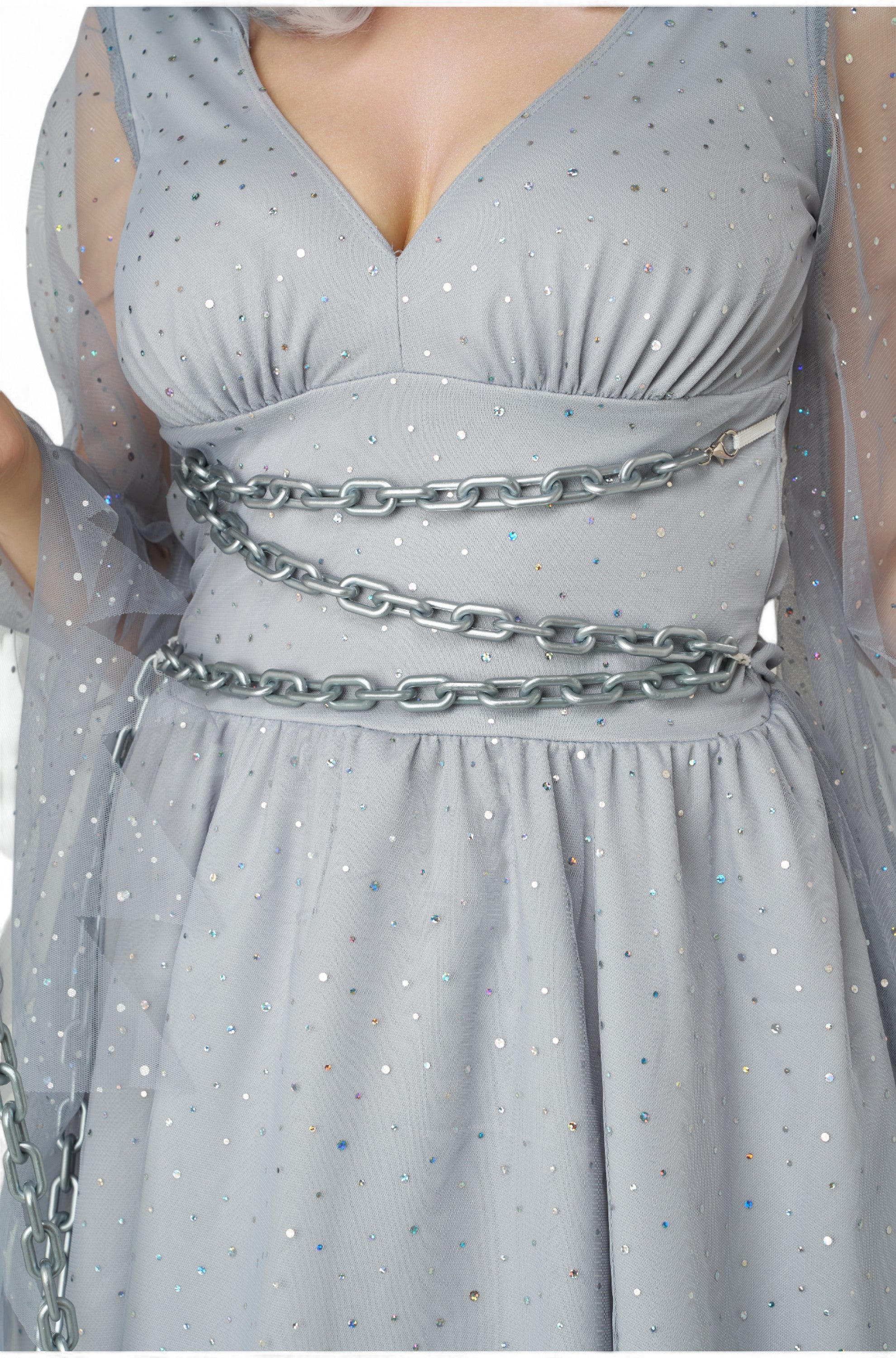 Glimmering Ghost Adult Costume