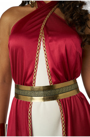 Ruby Grecian Princess Adult Costume