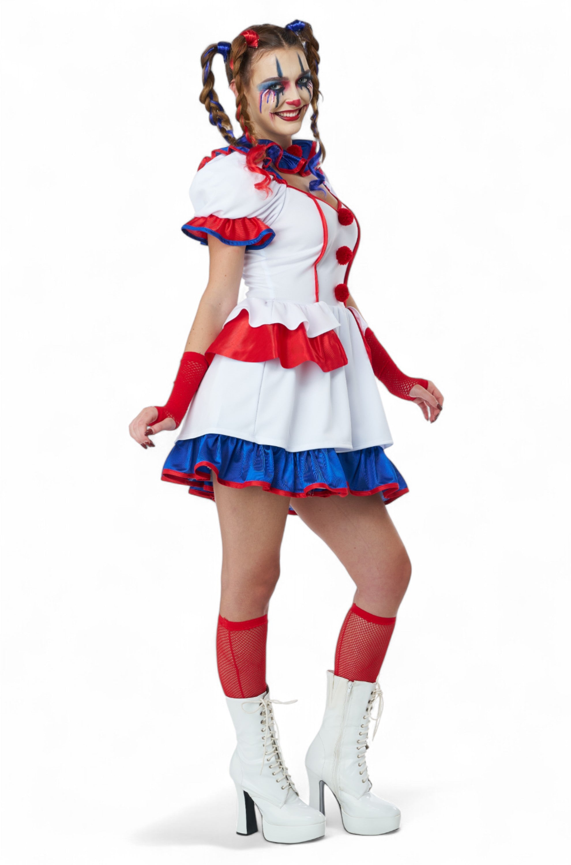 Red, White & Fright Adult Costume
