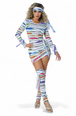 Neon Mummy Adult Costume