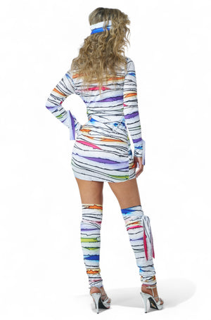 Neon Mummy Adult Costume