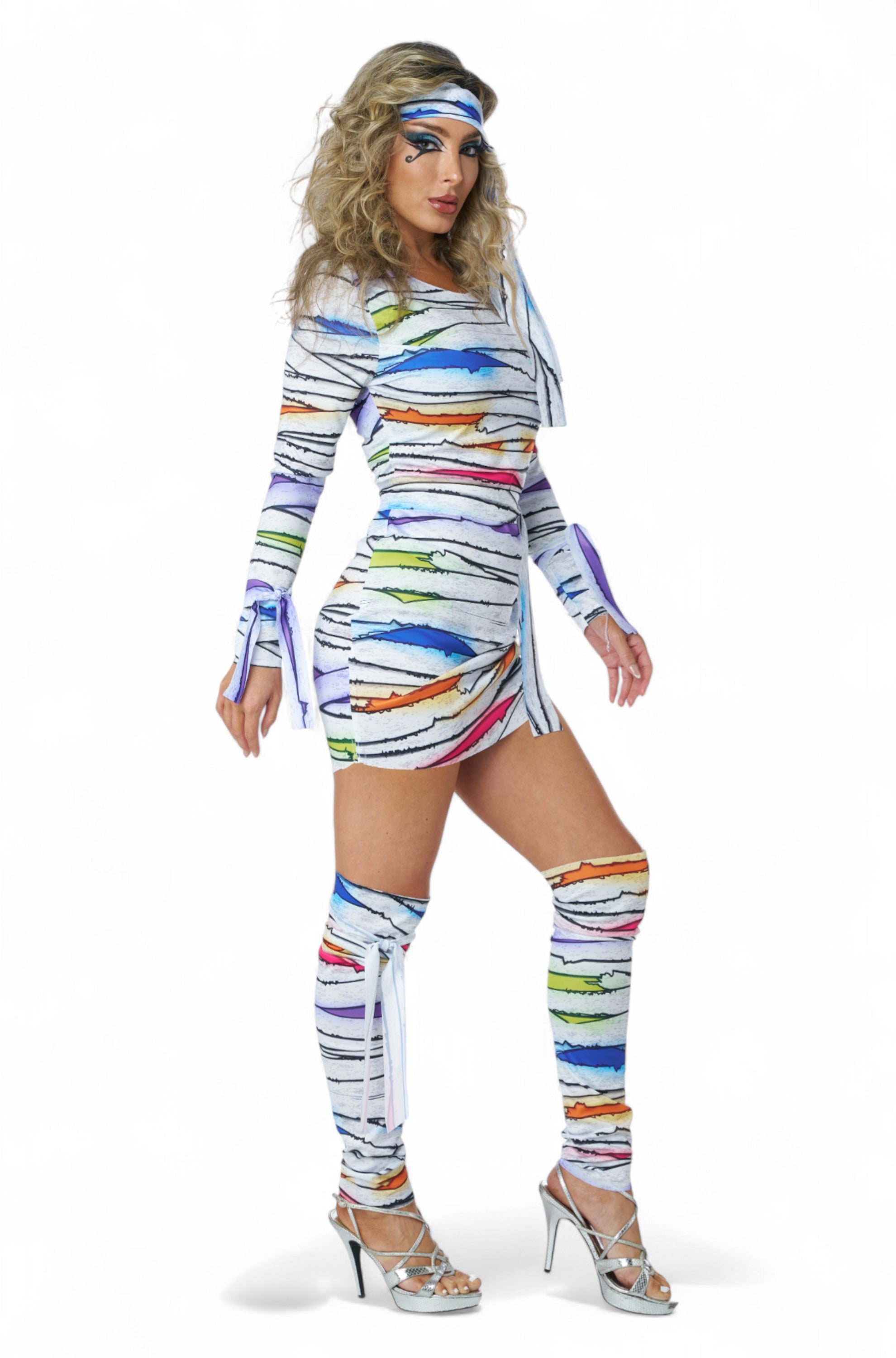 Neon Mummy Adult Costume