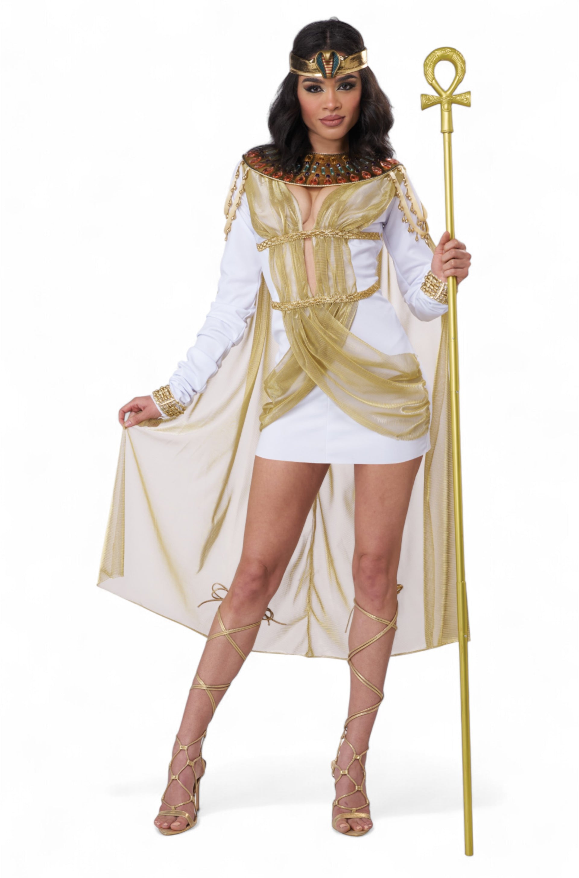 egyptian princess dress Adult Costume Medium creating a beautiful silhouette Size:8 / 42 EU Women's Designer Evening Gowns red sweater dress?