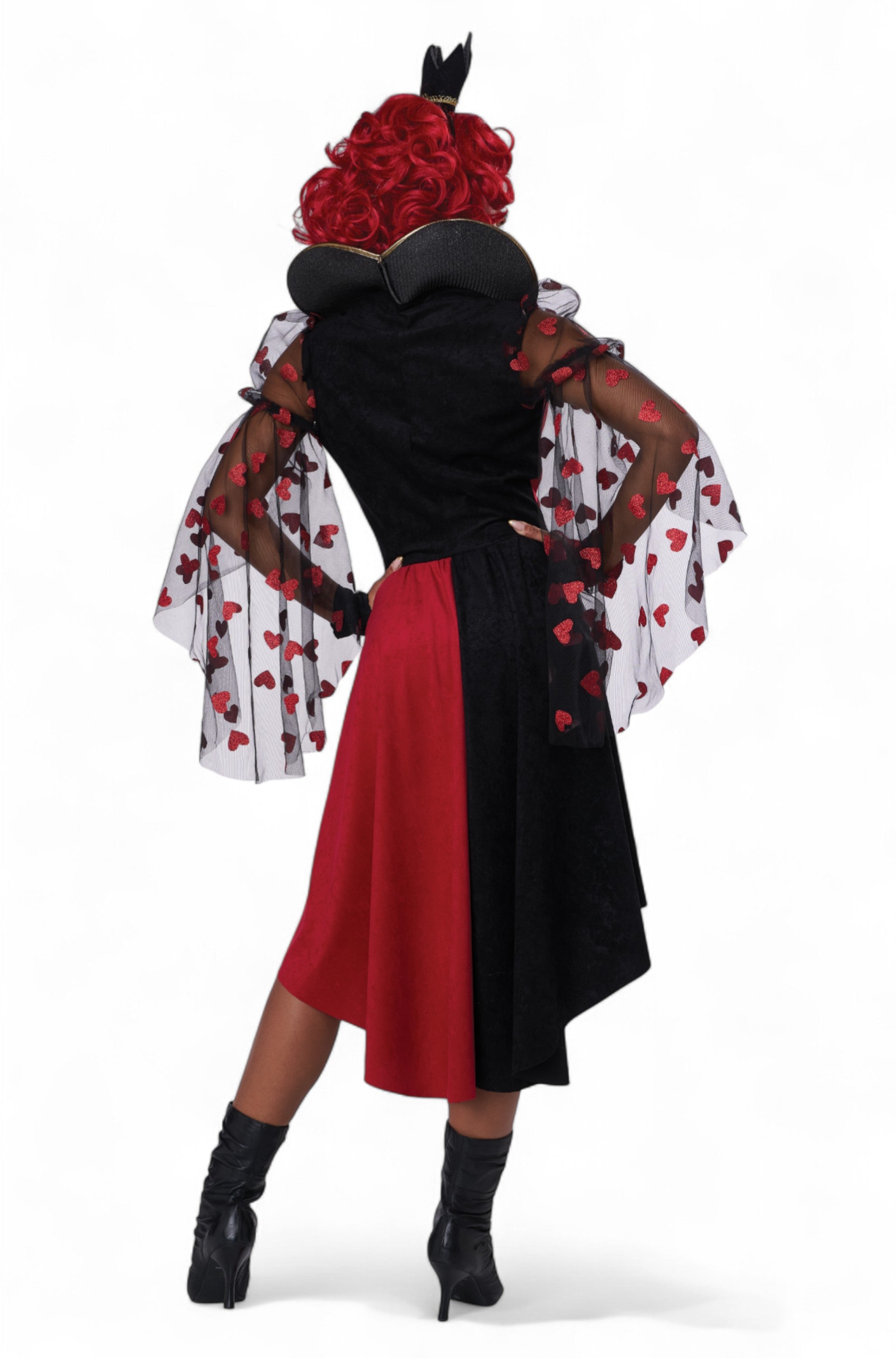 Red Queen Cosplay Dress Adult Costume