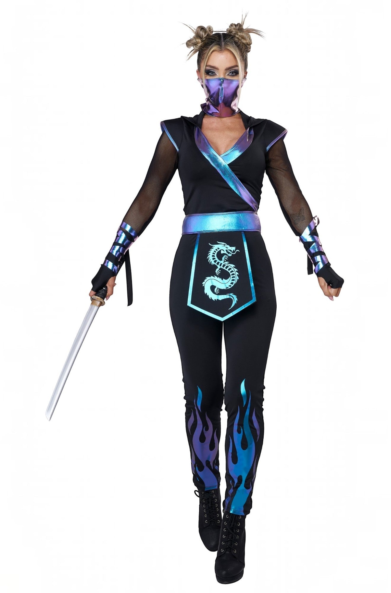 Ninja Nightfire Adult Costume
