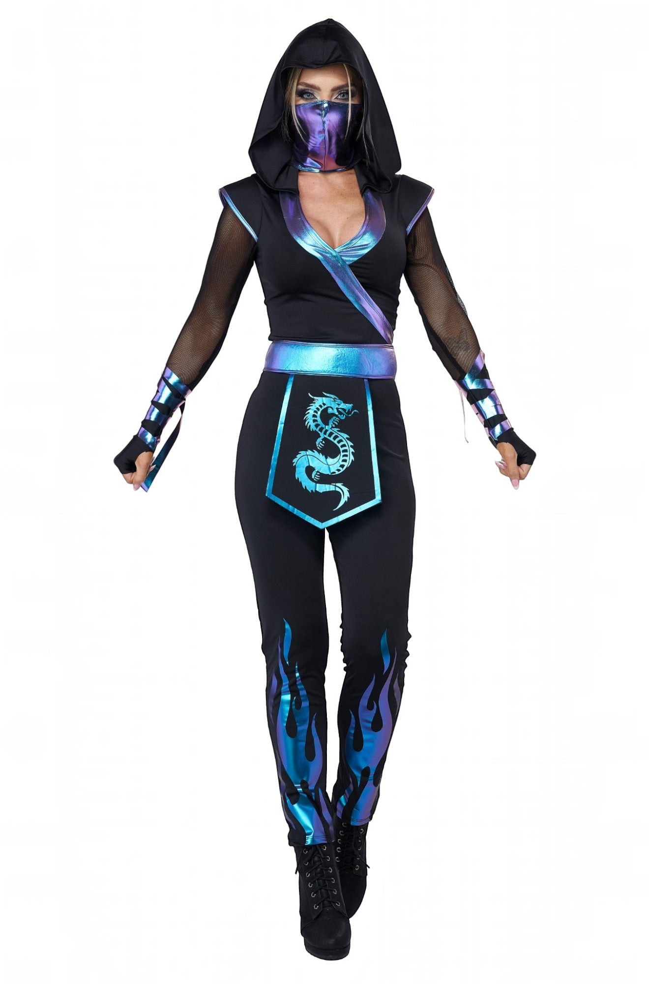 Ninja Nightfire Adult Costume