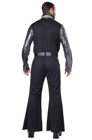 Flashy 70's Style Jumpsuit Adult Costume