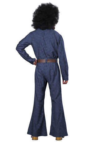 70's Denim Jumpsuit Adult Costume