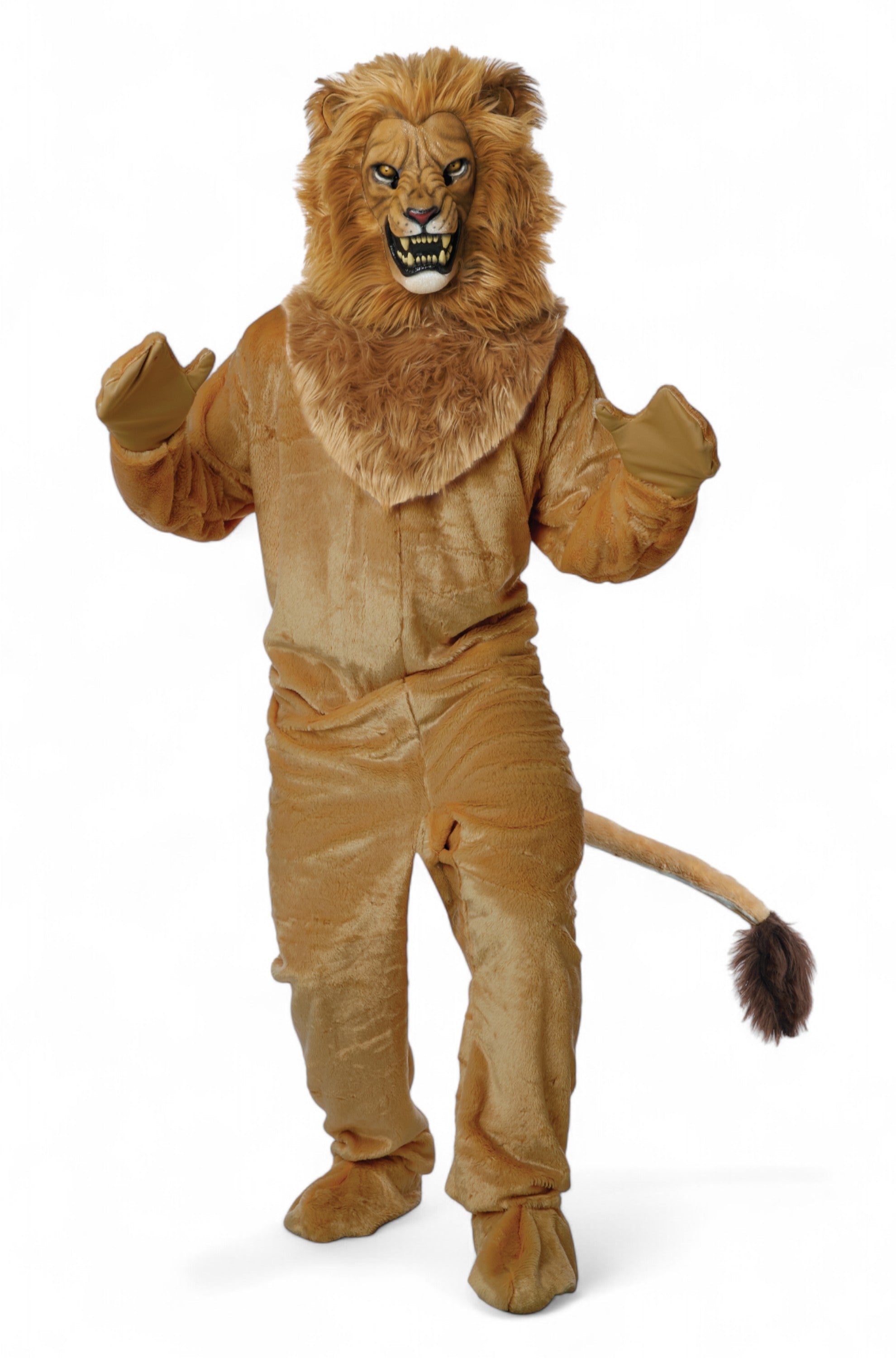 Lion Mascot Adult Costume