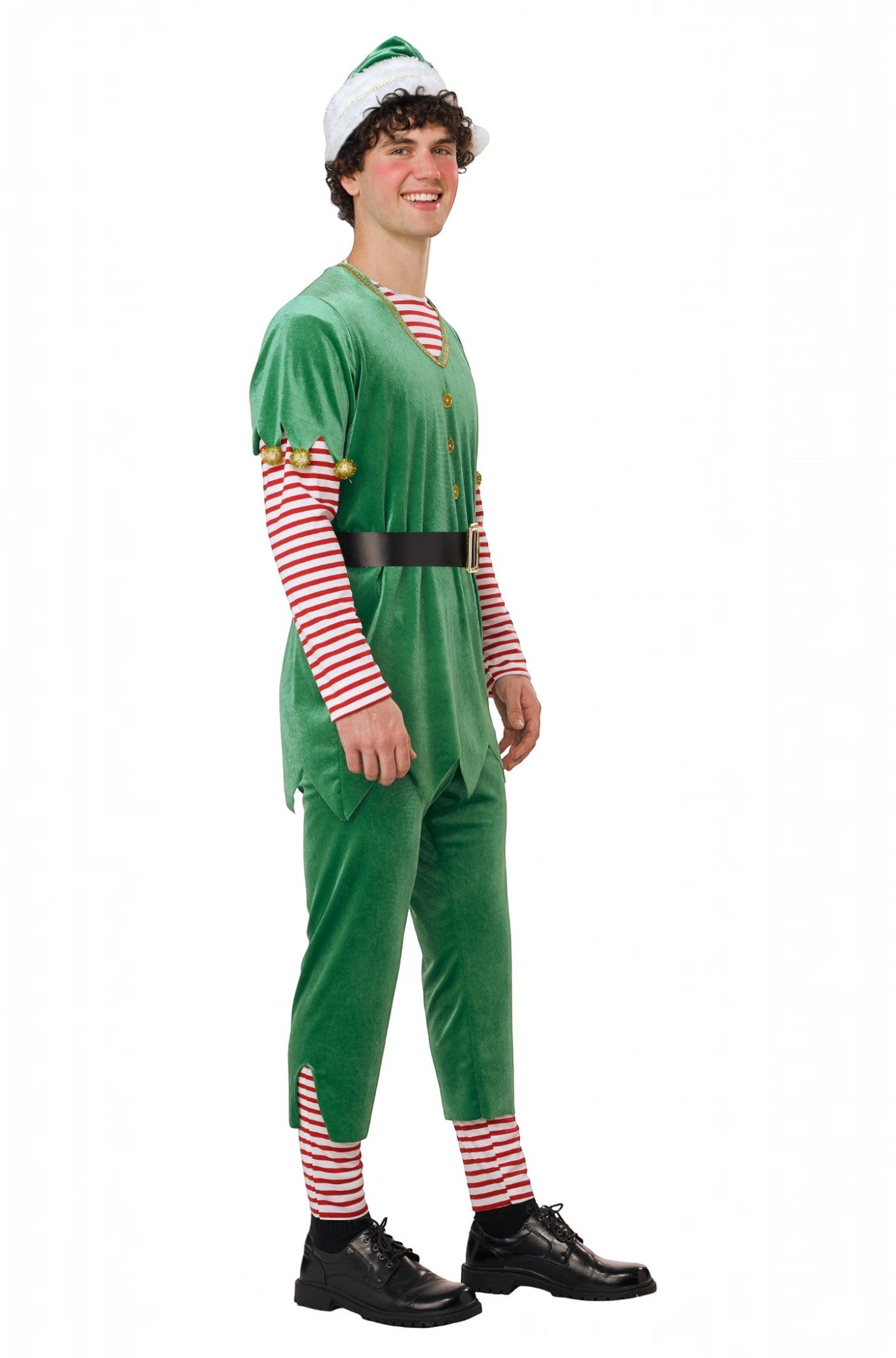 Joyful Elf Man Adult Costume