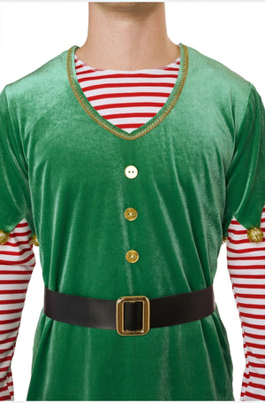 Joyful Elf Man Adult Costume