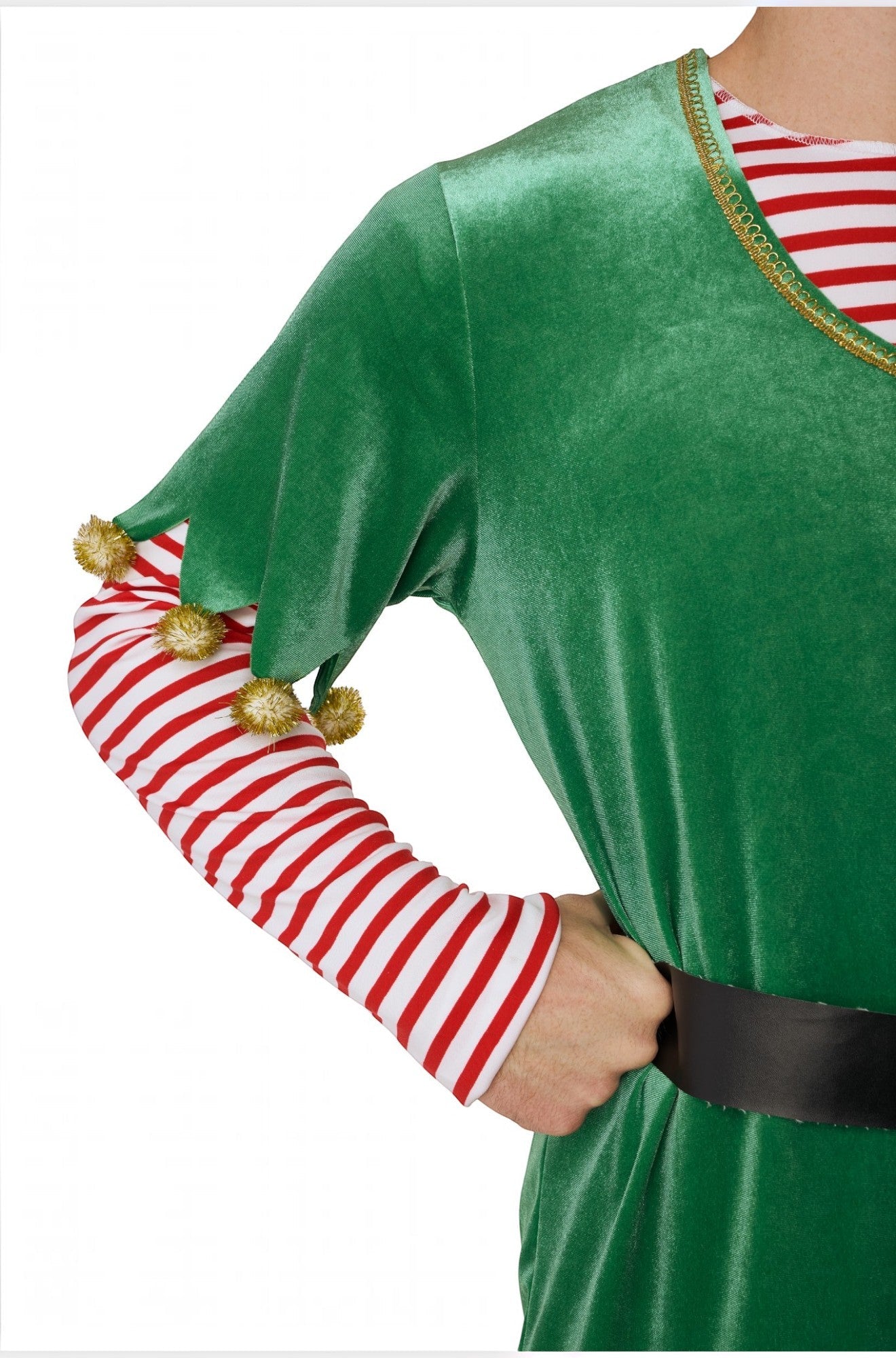 Joyful Elf Man Adult Costume