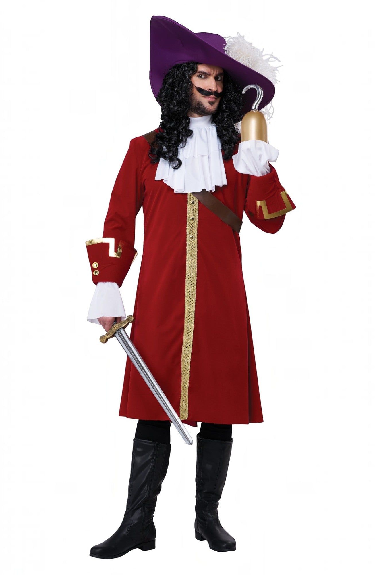 Vengeful Captain Hook Adult Costume