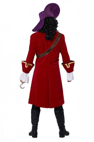 Vengeful Captain Hook Adult Costume