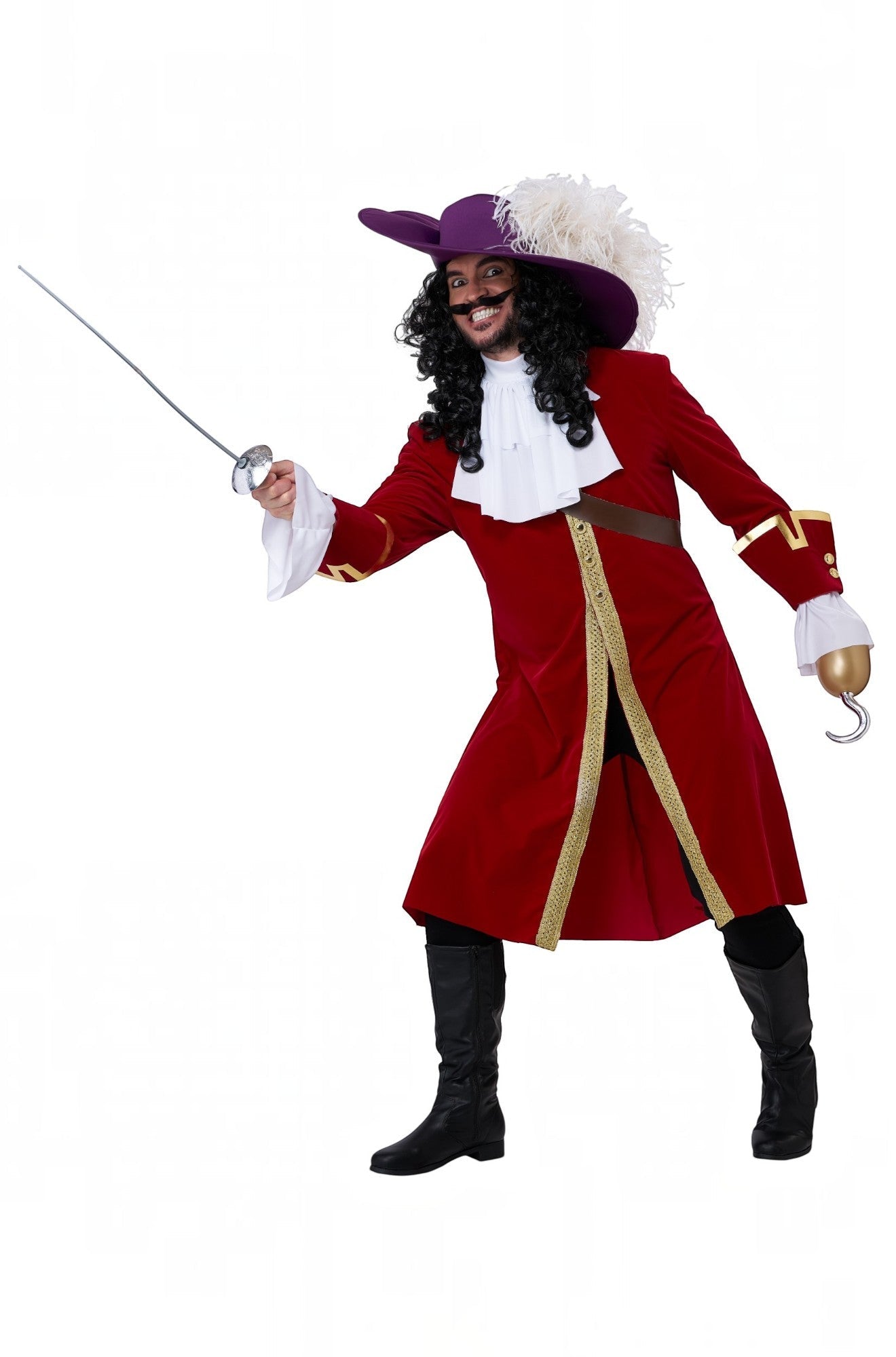 Vengeful Captain Hook Adult Costume