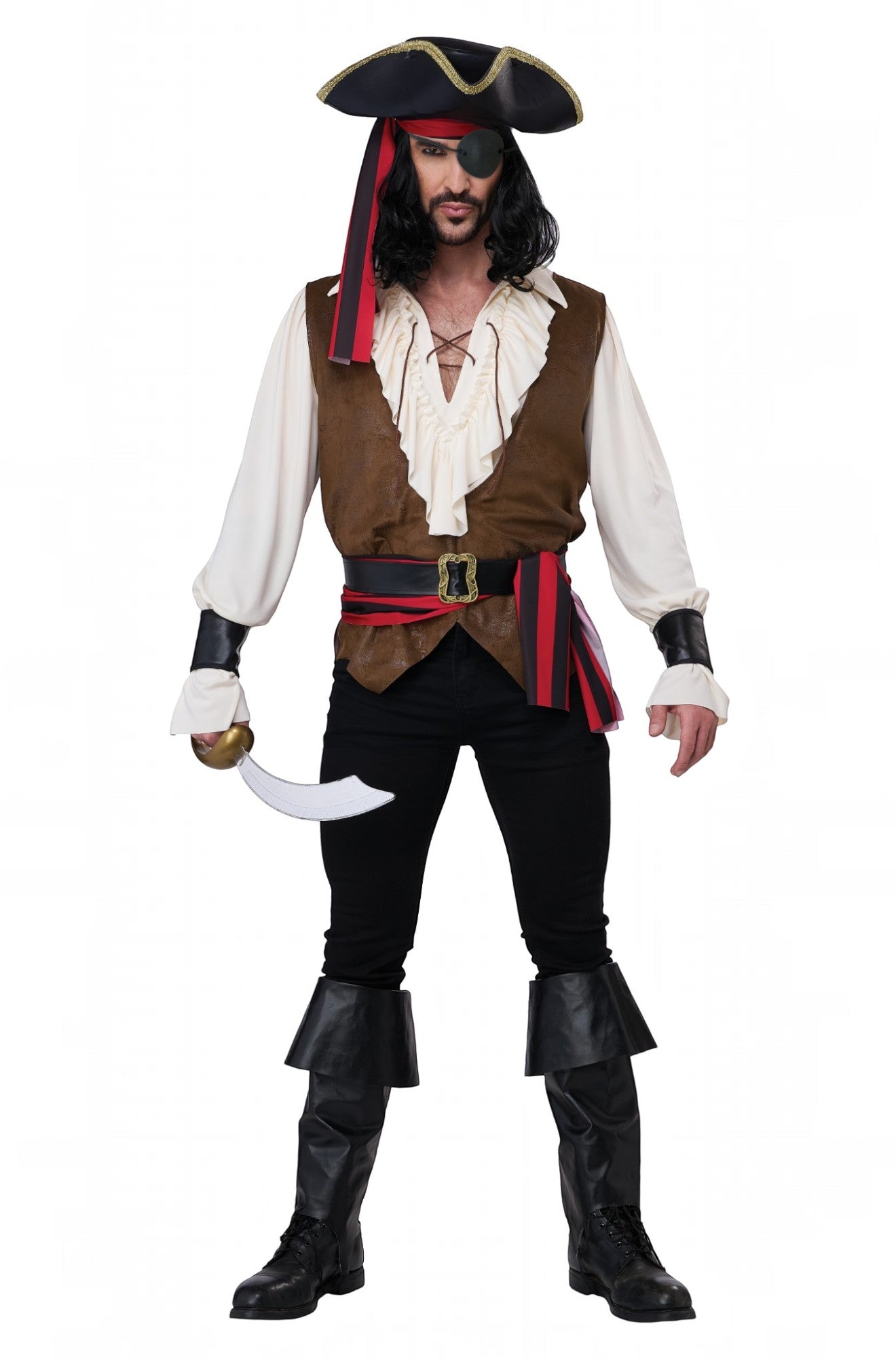Rugged Renaissance Pirate Adult Costume