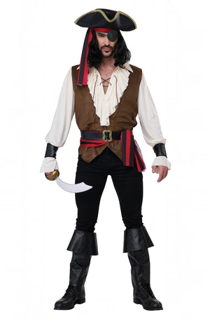 Rugged Renaissance Pirate Adult Costume